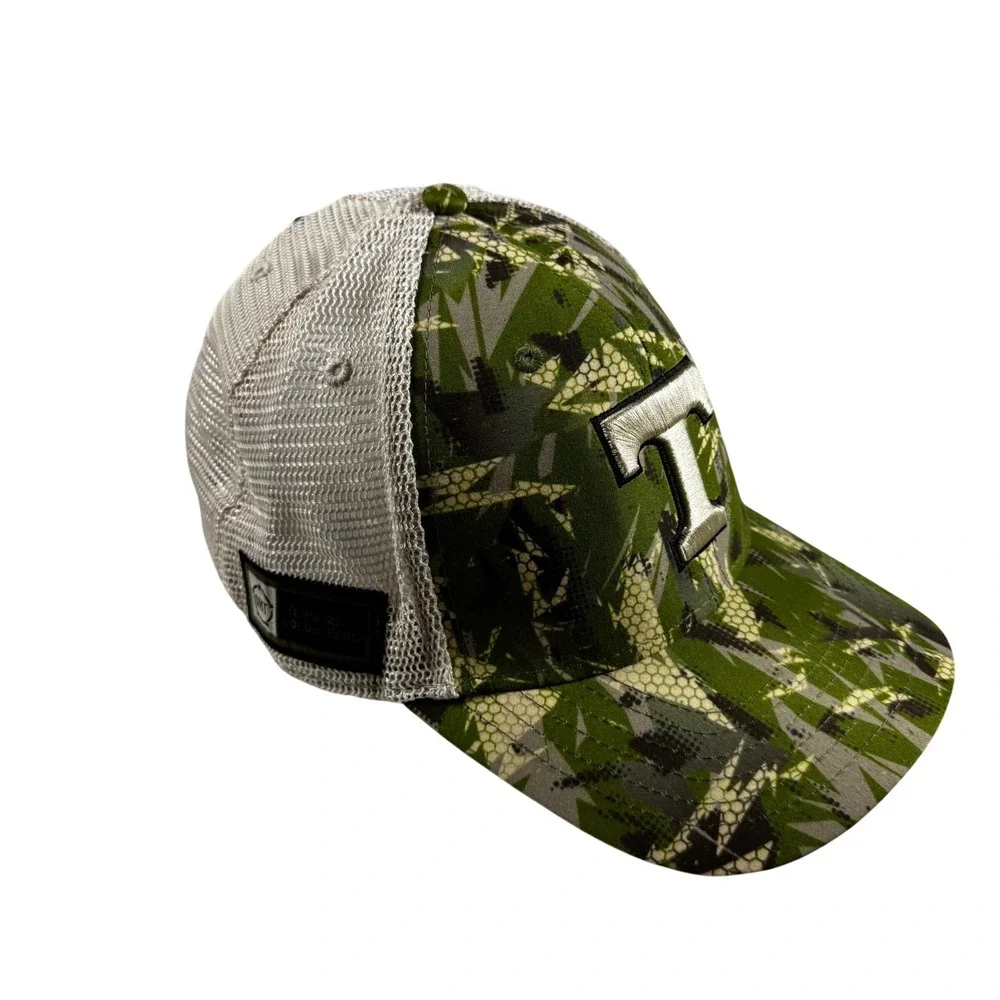Top of the World Tennessee Volunteers Hat Mens OSFA Green Camo OHT Trucker Cap
